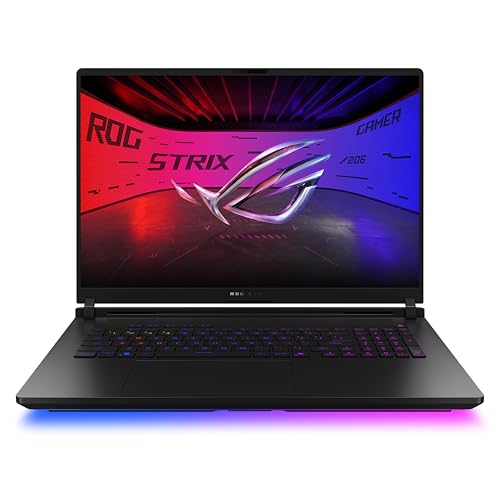 ASUS ROG Strix Scar 18 G835LR Laptop | 18" 2,5K 240Hz/3ms 16:10 MiniLED Display | Intel Core Ultra 9 275HX | 32GB RAM | 1TB SSD | NVIDIA RTX 5070Ti | Win11 Home | QWERTZ | Black | 3 Monate GamePass ASUS ROG Strix Scar 18 G835LR Laptop | 18" 2,5K 240Hz/3ms 16:10 MiniLED Display | Intel Core Ultra 9 275HX | 32GB RAM | 1TB SSD | NVIDIA RTX 5070Ti | Win11 Home | QWERTZ | Black | 3 Monate GamePass von ASUS