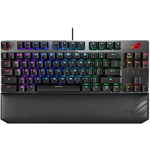 ASUS ROG Strix Scope NX TKL Deluxe mechanische Gaming Tastatur, USB, RGB LED, Schwarz von ASUS