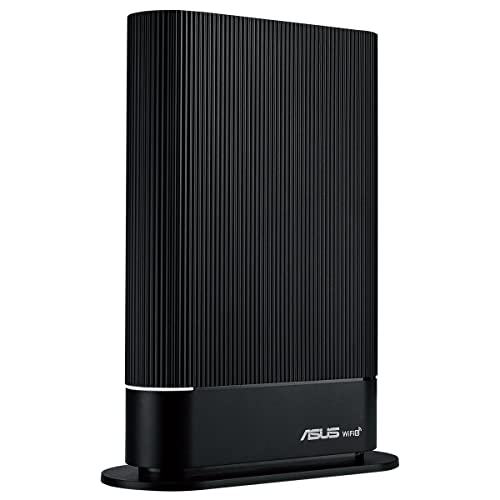 ASUS RT-AX59U AX4200 AiMesh kombinierbarer Router (Tethering als 4G und 5G Router-Ersatz, WiFi 6, AiProtection Pro, Kindersicherung, 160 MHz Bandbreite, USB 3.2 Gen 1 Anschluss, VPN-Funktionen) von ASUS