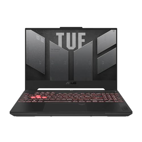 ASUS TUF A15 | 15,6" FHD 144Hz | AMD Ryzen 7 7435HS | RAM: 96GB (DDR5) | SSD: 16TB (2X 8TB) | NVIDIA RTX 4050 | beleuchtete RGB Tastatur | Windows 11 Pro | Office 2024 Pro #mit Notebooktasche von ASUS