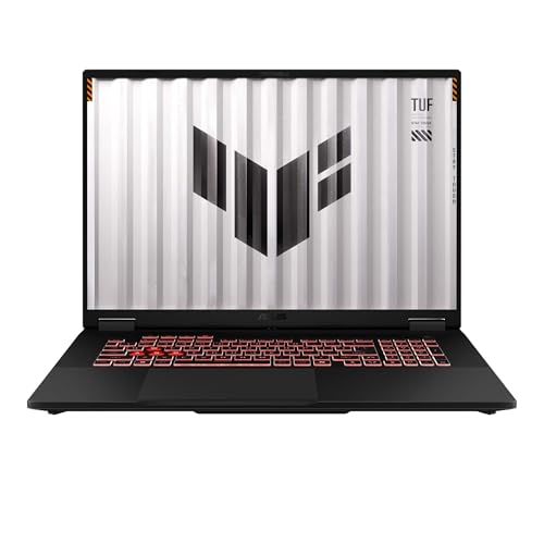 ASUS TUF A18 | 18" WUXGA 144Hz | AMD Ryzen 7 260 | RAM: 64GB (DDR5) | SSD: 500GB | NVIDIA RTX 5070 | beleuchtete RGB Tastatur | Windows 11 Pro #mit Notebooktasche von ASUS