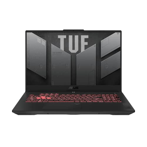 ASUS TUF Gaming A17 Laptop | 17,3" WQHD 240Hz/3ms entspiegeltes IPS Display | AMD R9 7940HS | 16 GB RAM | 1 TB SSD | NVIDIA RTX 4070 | Windows 11 | QWERTZ Tastatur | Mecha Gray von ASUS