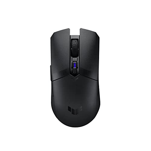 ASUS TUF Gaming M4 Wireless optische Gaming-Maus (kabellos, beidhändig, 12.000 DPI-Sensor, DPI-Taste, Aura Sync, sechs programmierbare Tasten), schwarz ASUS TUF Gaming M4 Wireless optische Gaming-Maus (kabellos, beidhändig, 12.000 DPI-Sensor, DPI-Taste, Aura Sync, sechs programmierbare Tasten), schwarz von ASUS