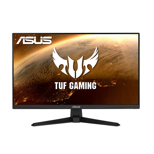 ASUS TUF Gaming VG249Q1A - 24 Zoll Full HD Monitor - 165 Hz, 1ms MPRT, FreeSync Premium - IPS Panel, 16:9, 1920x1080, DisplayPort, HDMI von ASUS