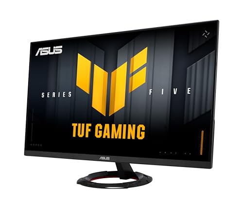 ASUS TUF Gaming VG249Q5R 24 Zoll Full HD Monitor (200 Hz, 0.3ms GtG, FreeSync Premium, Adaptive Sync, ELMB, GameFast Input, HDR10, Fast-IPS Panel, 16:9, 1920x1080, DisplayPort, HDMI, Speaker) von ASUS
