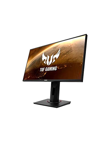 ASUS TUF Gaming VG259QR 62,2 cm (24,5 Zoll) Monitor (Full HD, 165Hz, G-Sync Compatible ready, HDMI, DisplayPort, 1ms Reaktionszeit) schwarz von ASUS