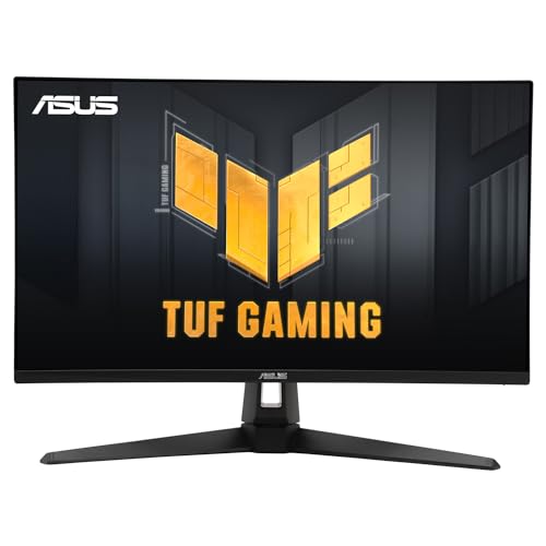 ASUS TUF Gaming VG27AQM1A, 27 Zoll WQHD Monitor, 260 Hz, 1ms GtG, G-Sync, FreeSync, AdaptiveSync, ELMB Sync, DisplayHDR 400, Fast-IPS Panel, 16:9, 2560x1440, USB-Hub, DisplayPort, HDMI, Speaker von ASUS