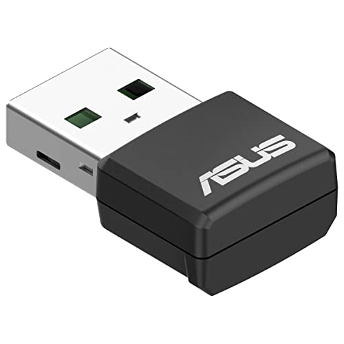 USB-AX55 Nano AX1800 Dual Band WiFi 6 USB Adapter (bis zu 1800 Mbit/s, OFDMA, MU-MIMO, BSS Coloring, 4K UHD-Streaming) USB-AX55 Nano AX1800 Dual Band WiFi 6 USB Adapter (bis zu 1800 Mbit/s, OFDMA, MU-MIMO, BSS Coloring, 4K UHD-Streaming) von ASUS