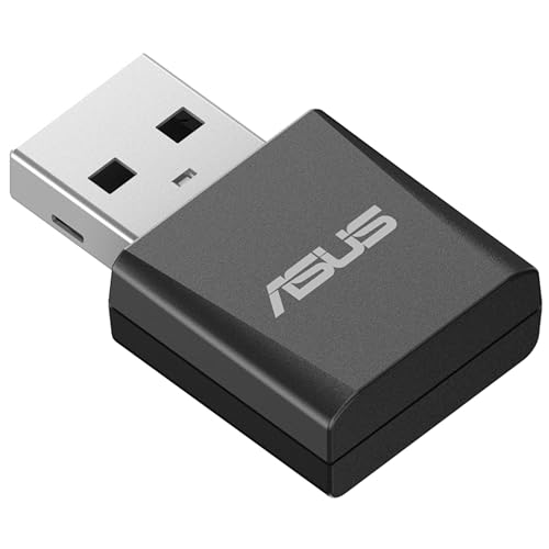 ASUS USB-BE92 Nano Tri-Band BE6500 WiFi 7 Nano USB Adapter (6GHz Band, unterstützt 4096-QAM, Plug and Play, Kompatibel mit Windows 10 & 11) von ASUS