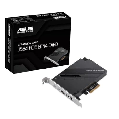 ASUS USB4 PCIe Gen4 Card Schnittstellenkarte/Adapter Eingebaut DisplayPort, USB Typ-C ASUS USB4 PCIe Gen4 Card Schnittstellenkarte/Adapter Eingebaut DisplayPort, USB Typ-C von ASUS
