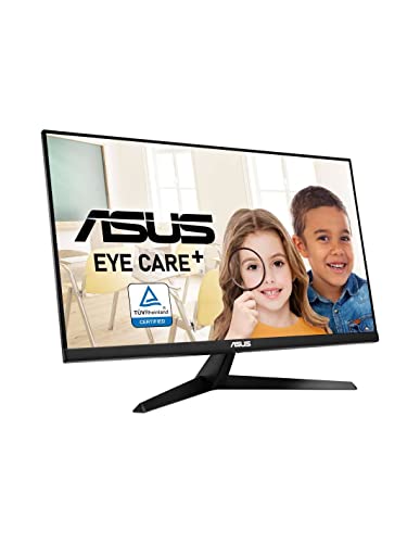 ASUS VY279HE Gaming Monitor - 27 Zoll Full HD - 75 Hz, 1ms MPRT, FreeSync, GameFast Input - IPS Panel, Vesa 100x100, 16:9, 1920x1080, HDMI, D-Sub von ASUS