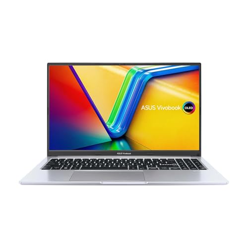 ASUS Vivobook 15 | Cool Silver (X-Serie) | 15,6" 2,8K OLED 120Hz | Core i9 13900H | RAM: 40GB | SSD: 1TB | Windows 11 Pro | Office 2024 Pro | Notebooktasche von ASUS