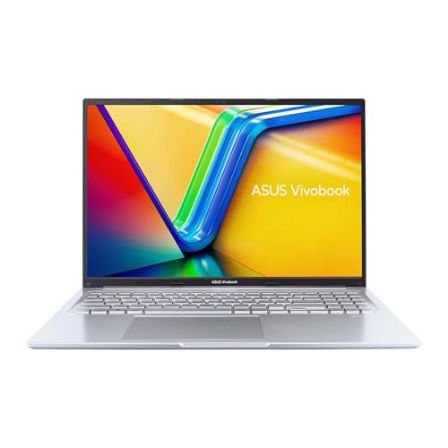 ASUS Vivobook 16 | Cool Silver (X-Serie) | 16" WUXGA | Core 5 120U | RAM: 16GB | SSD: 1TB | beleuchtete Tastatur | Windows 11 Pro | Office 2024 Pro #mit Notebooktasche von ASUS