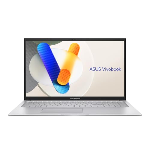 ASUS Vivobook 17 | Cool Silver (X-Serie) | 17,3" FHD | Core i7 1355U | RAM: 40GB | SSD: 1TB | beleuchtete Tastatur | Windows 11 Pro #mit Notebooktasche von ASUS
