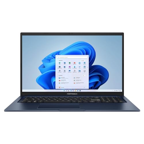 ASUS Vivobook 17 | Quiet Blue (X-Serie) | 17,3" FHD | Core i5 1335U | RAM: 16GB | SSD: 1TB | Windows 11 Pro | Office 2024 Professional von ASUS