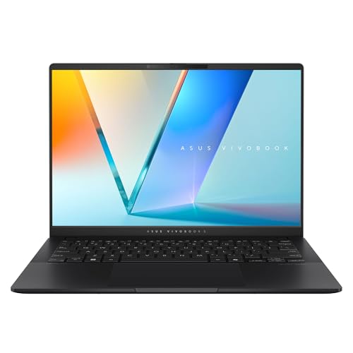 ASUS Vivobook S14 | Neutral Black | 14" WUXGA OLED | Core Ultra 7 256V | RAM: 16GB (DDR5) | SSD: 4TB | RGB beleuchtete Tastatur | Copilot+ PC | Windows 11 Pro von ASUS