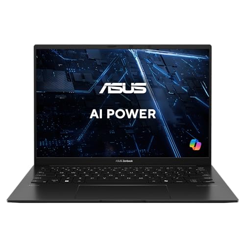 ASUS Zenbook 14 OLED Laptop | 14" FHD 60Hz/0,2ms OLED Display | AMD Ryzen 7 8840HS | 16 GB RAM | 1 TB SSD | AMD Radeon | Windows 11 | QWERTZ Tastatur | Jade Black von ASUS