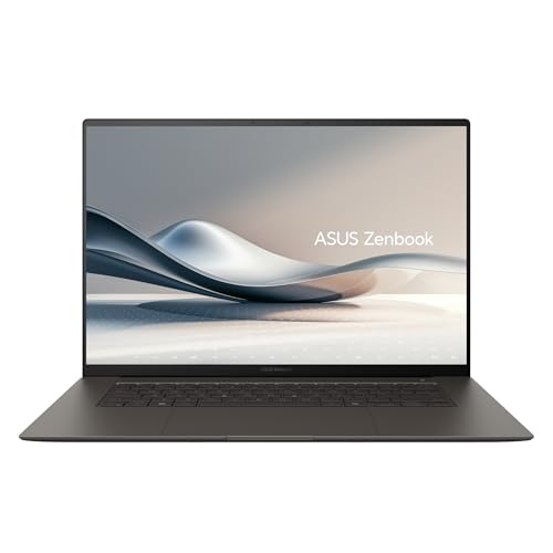 ASUS Zenbook S 16 | Zumaia Gray | 16" WQXGA+ OLED | AMD Ryzen AI 9 365 | RAM: 24GB (DDR5) | SSD: 8TB | beleuchtete Tastatur | Windows 11 Pro von ASUS