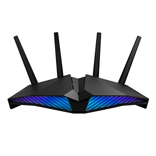 Asus DSL-AX82U VDSL Modem Router (WiFi-6 AX5400, AiMesh WLAN System, AiProtection & WPA3, Gigabit LAN, Aura RGB, USB 3.2) von ASUS