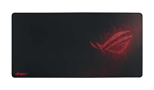 ASUS ROG Sheath Gaming Mauspad (Tischunterlage, extra groß, rutschfest) schwarz / rot von ASUS