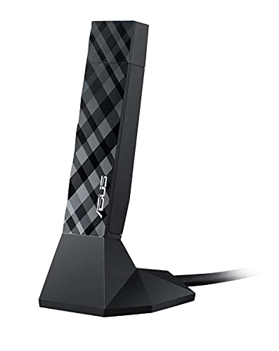 Asus USB-AC56 Dual-Band Wi-Fi USB Stick (WiFi 5 AC1200, USB 3.0 High-Speed, Windows Mac & Linux kompatibel) von ASUS
