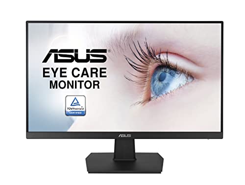 ASUS Eye Care VA27EHE - 27 Zoll Full HD Monitor - Rahmenlos, Flicker-Free, Blaulichtfilter, FreeSync - 75 Hz, 16:9 IPS Panel, 1920x1080 - HDMI, D-Sub von ASUS