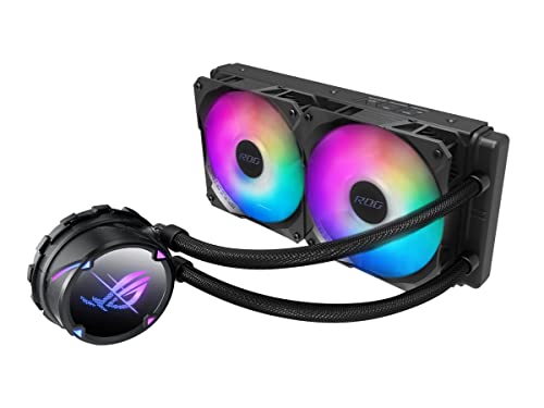 ASUS ROG Strix LC II 240 ARGB Prozessor All-in-One-Flüssigkeitskühler 12 cm Schwarz von ASUS