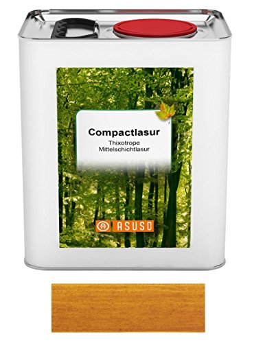 Asuso ML Compaktlasur goldbraun 3,0 Liter Gebinde von ASUSO