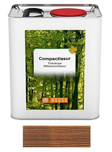 Asuso ML Compaktlasur nussbaum 3,0 Liter Gebinde von ASUSO