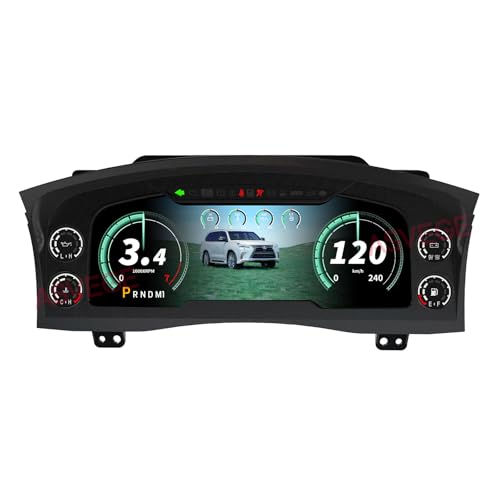 ASVEGE 12.3" Digitales Instrument Armaturenbrett für Lexus LX570 2008-2015 LCD Instrument Armaturenbrett Cluster Automotive Tachometer Monitor Upgrade ASVEGE 12.3" Digitales Instrument Armaturenbrett für Lexus LX570 2008-2015 LCD Instrument Armaturenbrett Cluster Automotive Tachometer Monitor Upgrade von ASVEGE