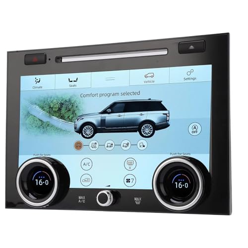 ASVEGE Auto-Klimaanlage Klimasteuerung AC Panel für Land Rover Range Rover Vogue L405 2013-2017, Auto 1080p LCD AC Touchscreen Ersatz, Upgrade-Version mit Installationsanleitung von ASVEGE