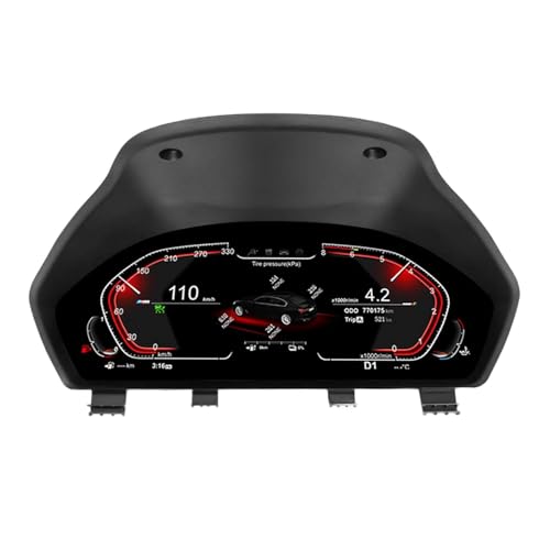 12,3" Digitales Kombiinstrument für BMW F30 F31 3er/4er GT-F34 F32 F33 F36 2013-2019 NBT,Tacho-ErsatzTachometer LCD Armaturenbrett,Dashboard Player Digitales Tachometer Instrument Paneel Cockpit von ASVEGE