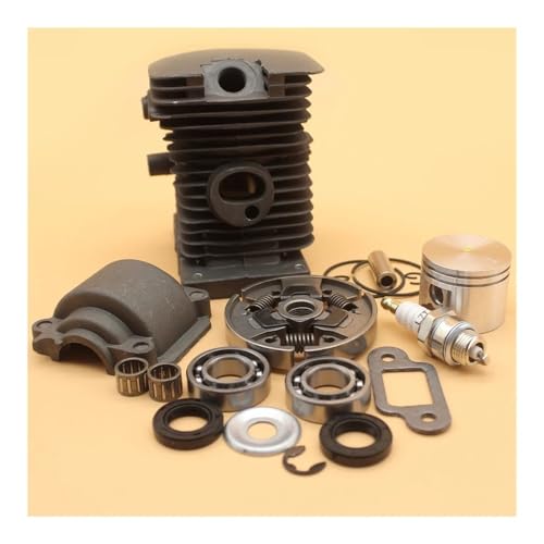 38MM Zylinderkolbenscheibenlagersatz passend for MS180 MS170 MS 170 180 017 018 Kettensägenmotor Ersatzteile 10MM Stift 1130 020 1208 von ASVGTRZ