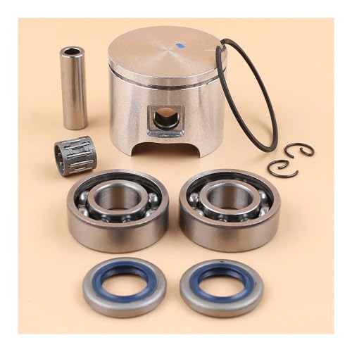 46MM Kolbenringclip Kurbelwellennadellager Öldichtungssatz Passend for 55 55 Rancher 55 EPA Kettensägenteile #503608171 von ASVGTRZ