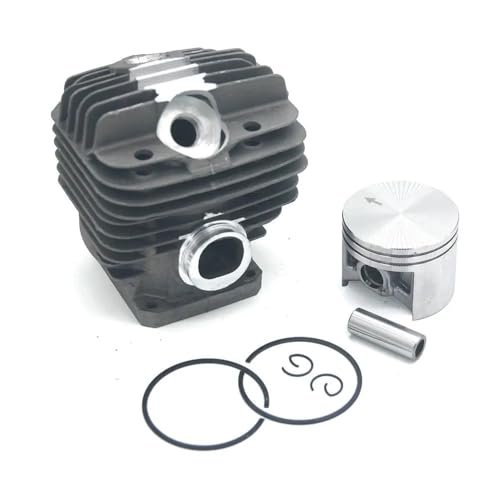 50mm Zylinderkolben-Kits 10mm Pin Passend for MS440 044 044R 044W MS440RZ MS440VWZ MS440Z #1128 020 1227 von ASVGTRZ