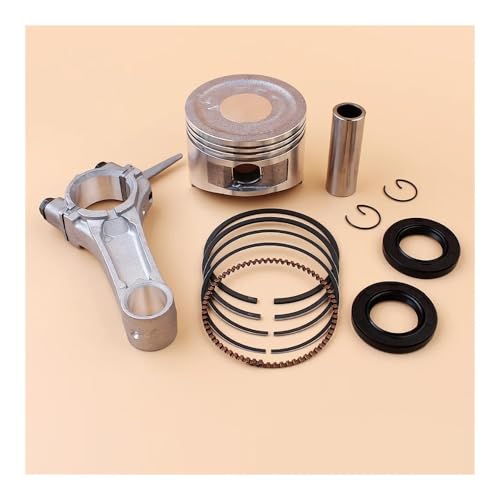 68mm Kolbenring Pleuel Kurbelwelle Öldichtungssatz Passend for GX160 GX 160 168F 5.5HP Motor Rasenmäher 68mm Kolbenring Pleuel Kurbelwelle Öldichtungssatz Passend for GX160 GX 160 168F 5.5HP Motor Rasenmäher von ASVGTRZ