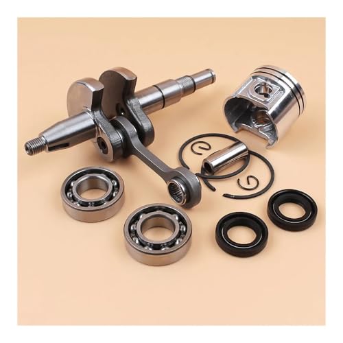 Kurbelwelle 38mm Kolbenring Öldichtung Lagersatz passend for MS180 MS170 018 017 MS 180 170 Kettensäge passend for 10mm Stift Kurbelwelle 38mm Kolbenring Öldichtung Lagersatz passend for MS180 MS170 018 017 MS 180 170 Kettensäge passend for 10mm Stift von ASVGTRZ