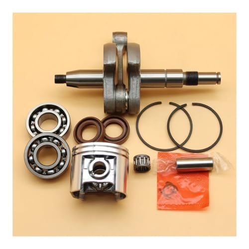 Kurbelwellenlager-Öldichtung und 42,5-mm-Kolbenringsatz passend for MS250 MS230 MS 250 230 025 023 Kettensägenmotorteile von ASVGTRZ