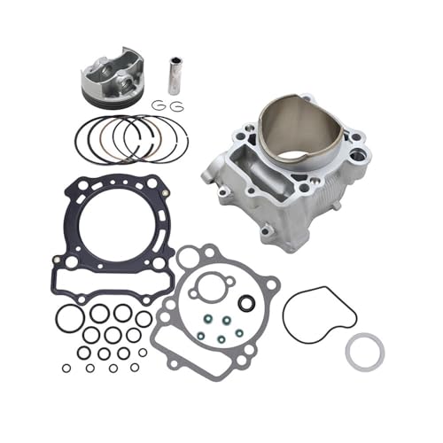 Motorrad 77mm Bohrung Zylinder Kolben Ring Dichtung Kit Fit for WR250F YZ250F WR YZ 250F 2001-2013 5XC-11311-20-00(Full Set) von ASVGTRZ