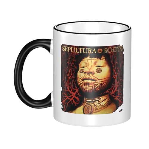 Sepultura Roots Kaffeetasse 330 ml Porzellan Tasse von ASVIL