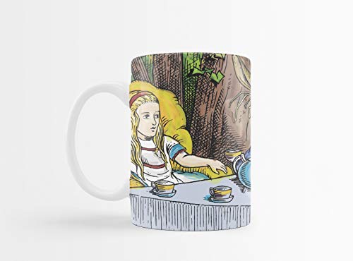 Alice im Wunderland Partytasse mit Hutmacher-Motiv von ASVP Shop