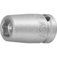 Kraft- Steckschlüsseleinsatz mit Magnet 1/4" 7mm ASW von ASW