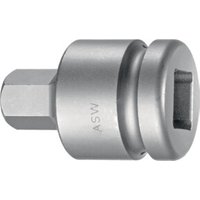 ASW Kraftschraubereinsatz 3/4 Zoll 6 KT SW 14 mm L. 62 mm f. Innen 6 KT Schrauben von ASW