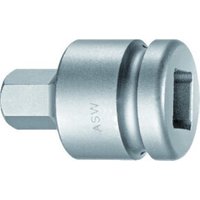 ASW Kraftschraubereinsatz 3/4 Zoll 6 KT SW 19 mm L. 62 mm f. Innen 6 KT Schrauben ASW Kraftschraubereinsatz 3/4 Zoll 6 KT SW 19 mm L. 62 mm f. Innen 6 KT Schrauben von ASW