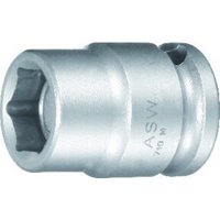 ASW Kraftschraubereinsatz 3/8 Zoll SW 10 mm 6-KT. L. 30 mm mit Magnet von ASW