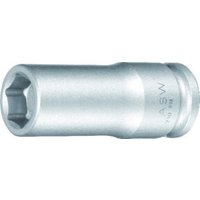 ASW Kraftschraubereinsatz 3/8 Zoll SW 13 mm 6-KT. L. 55 mm m. federndem Magnet von ASW