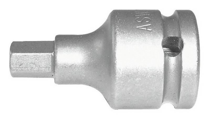 ASW Sechskant-Bit, Kraft-Schraubendrehereinsatz 1/2" Innensechskant 14 mm von ASW