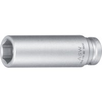 ASW - Kr.-Steckschlüssel-Einsatz 1/4' magnet. Schlüsselweit. 10mm Länge 50mm lang von ASW