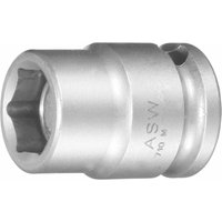 Kraft- Steckschlüsseleinsatz mit Magnet 3/8' 15mm ASW von ASW