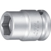 ASW - Kr.-Steckschlüssel-Einsatz 3/8' Schlüsselweite 15mm Länge 30mm magneti. von ASW